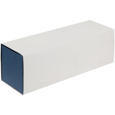 Коробка под бутылку Color Jacket, синяя-3