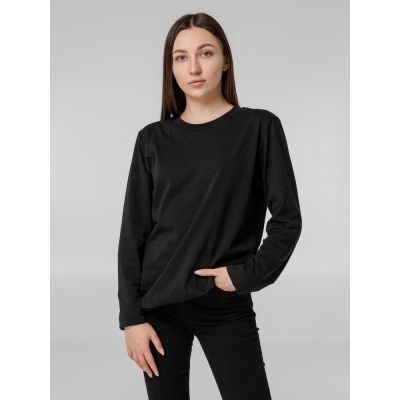 Футболка с длинным рукавом Lehta, черная-6