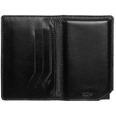 Портмоне reCover с аккумулятором 4000 мАч, черное-1