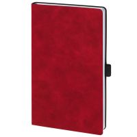 Ежедневник Nubuck Touch, недатированный, красный