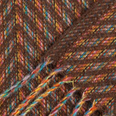 Плед Brera Testa Di Moro, коричневый-3