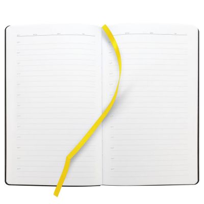 Ежедневник Knit, недатированный, желтый-7