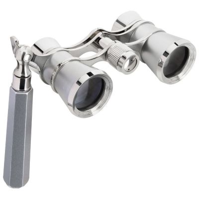 Театральный бинокль-лорнет Broadway 325E, серебристый-4