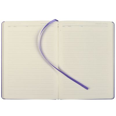 Ежедневник Lounge, недатированный, фиолетовый, уценка-4