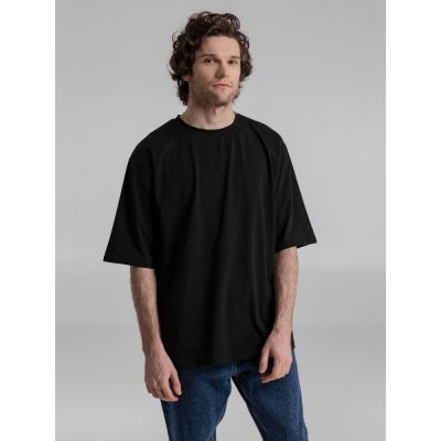 Футболка оверсайз Slope, черная-6