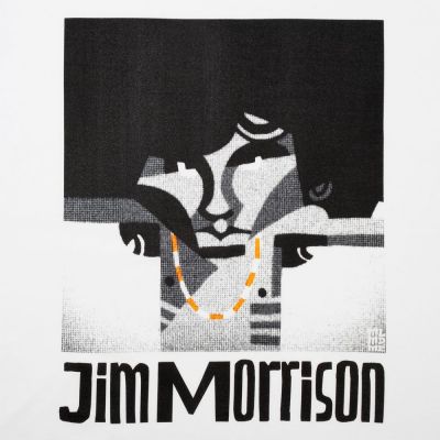 Футболка «Меламед. Jim Morrison», белая-3