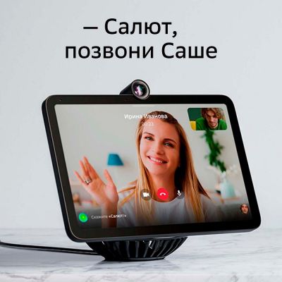 Смарт-дисплей SberPortal, черный-2