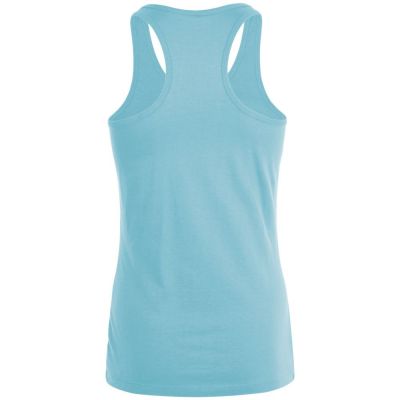Майка женская Justin Women, бирюзовая-1