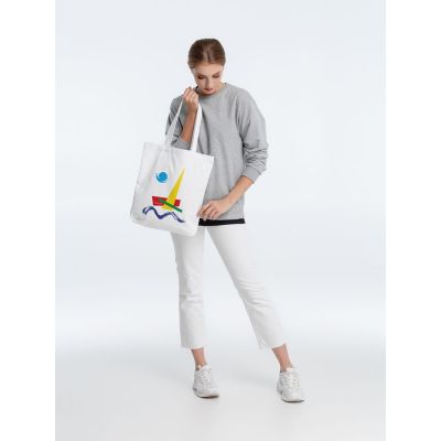 Холщовая сумка «Форма Лахты», белая-3