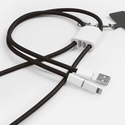Кабель-ланьярд energyFlex Pro, черный-4