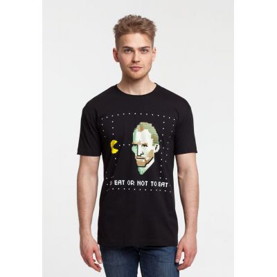 Футболка мужская «Ван-Пакман», черная-0