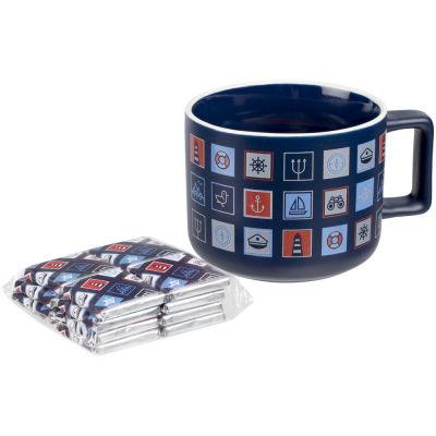 Набор с горьким шоколадом Industry, морская-0