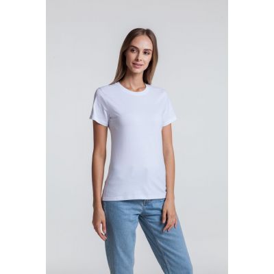 Футболка женская T-bolka Lady, белая-3