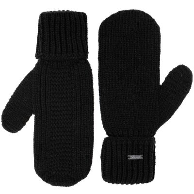 Варежки Brugge, черные-2