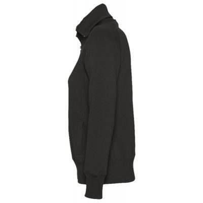 Толстовка женская на молнии Soda 280 черная-2