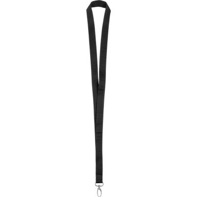 Лента для бейджа Pin, черная-0