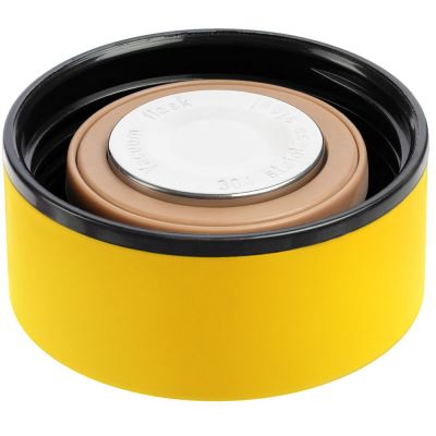 Термос с ситечком Percola, желтый-2