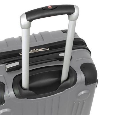 Чемодан Ridge L, серебристый-5