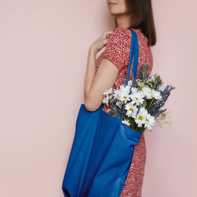 Сумка для покупок Torbica Color, оранжевая-2