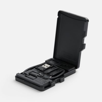 Футляр для карт памяти и SIM-карт Multitask, черный-3