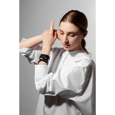 Браслет в тубусе «Ловец слов», черный-4