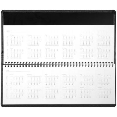 Планинг Linen, недатированный, черный-4