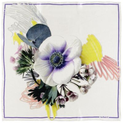 Платок Madeleine Silk, белый-0