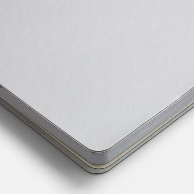 Блокнот Flex Shall ver.2, серебристый-4