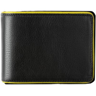 Кошелек Partinico, черный с желтым-1