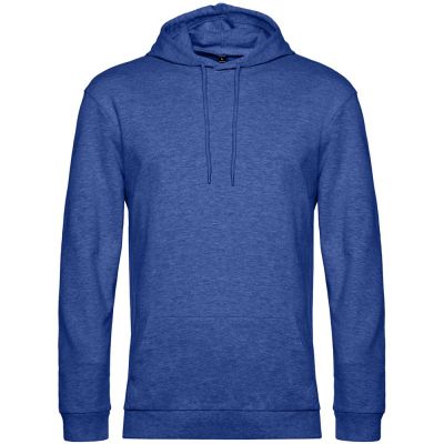 Толстовка с капюшоном унисекс Hoodie, ярко-синий меланж-0