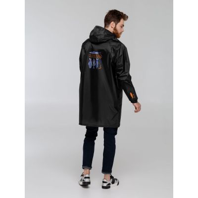 Дождевик с термонаклейками Fish of Your Dreams, черный-3