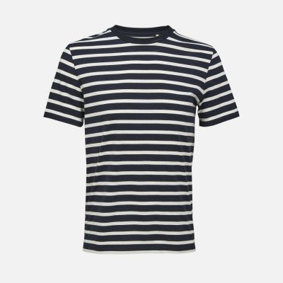 Футболка унисекс Legend, темно-синяя с молочно-белым-0