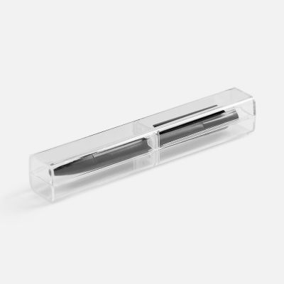 Ручка шариковая Prodir DS4 PMM-P в футляре, черная-1