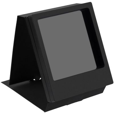 Рамка Transparent с шубером, черная-5