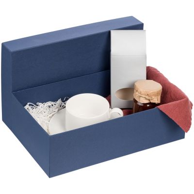 Коробка Storeville, большая, темно-синяя-2