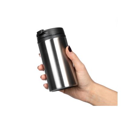 Термостакан Canella, серебристый-3