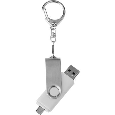 Флешка Double Twist 16 Гб белая-1