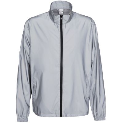 Ветровка Manifest 2.0 из светоотражающей ткани, серая-0