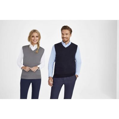 Жилет унисекс Gentlemen, черный-3