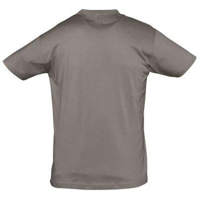 Футболка унисекс Regent 150, серая (стальная)-1