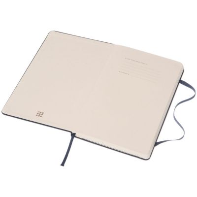 Записная книжка Moleskine Classic Large, в линейку, синяя-2