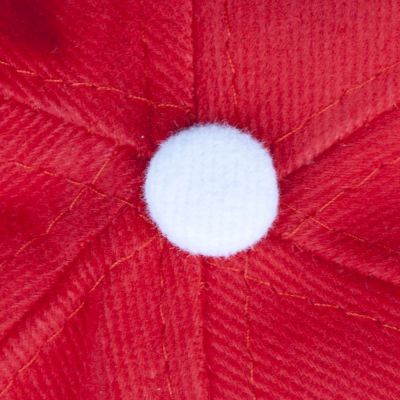 Бейсболка Unit Trendy, красная с белым-2