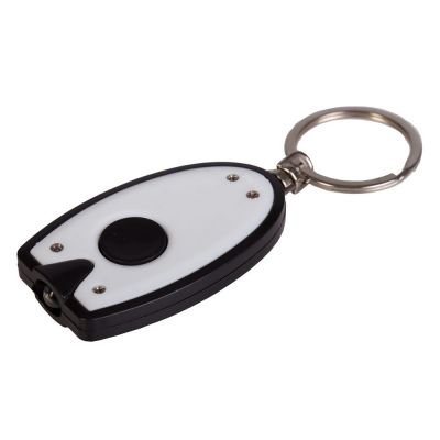 Брелок-фонарик Vivid, белый-1