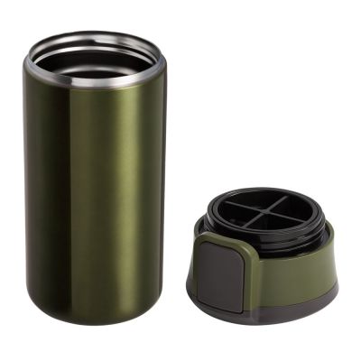 Термостакан Tralee, оливково-зеленый-2