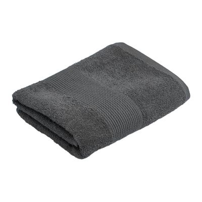 Полотенце махровое «Тиффани», малое, серое-0