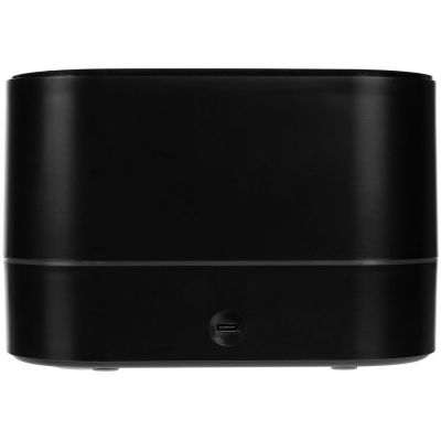 Увлажнитель-ароматизатор с имитацией пламени Fuego, черный-3