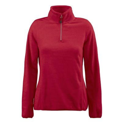 Толстовка флисовая женская Frontflip красная-0