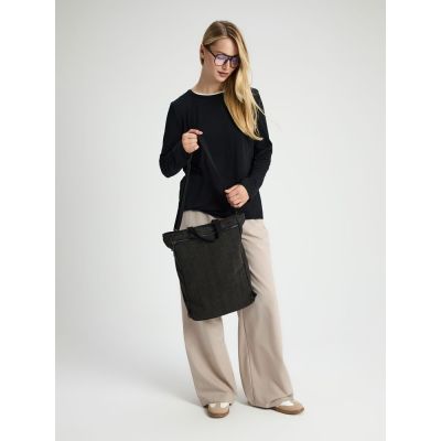 Рюкзак-шопер Casual, черный-12