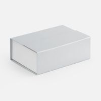 Коробка Bicolor Case, белая с серым