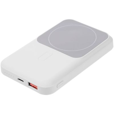 Магнитный беспроводной аккумулятор Top Force, 10 000 мАч, белый-0